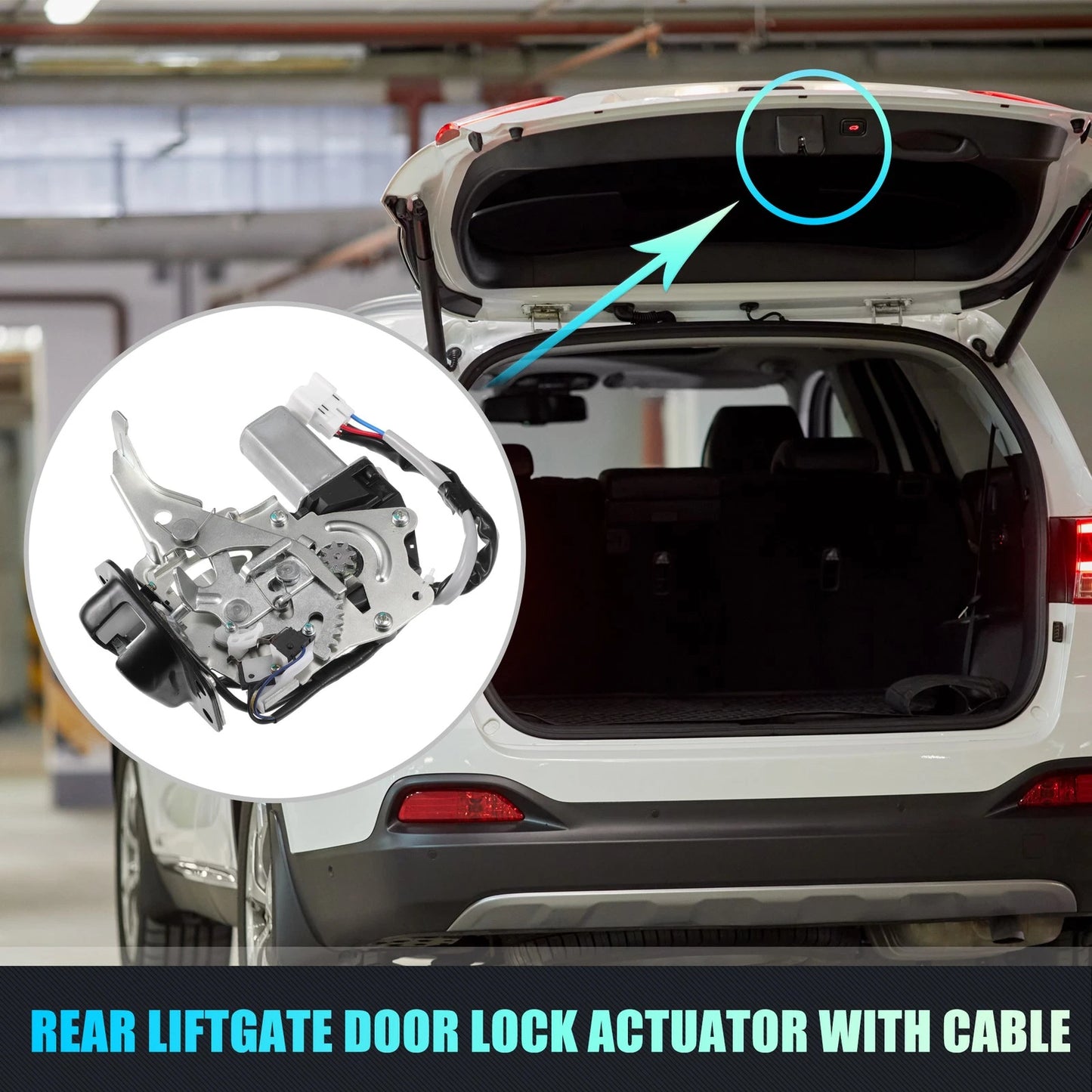 Rear Liftgate Door Lock Actuator Motor for INFINITI QX56 (2004 - 2010)