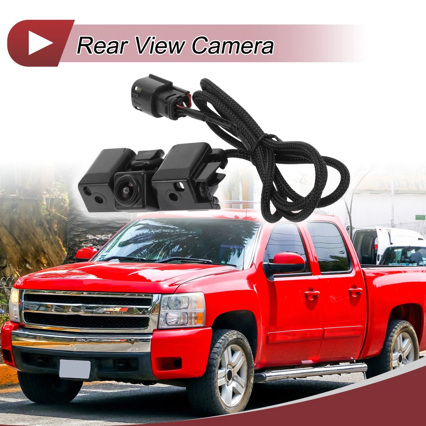 Rear View Camera 120-180 Degree for GMC Sierra 1500