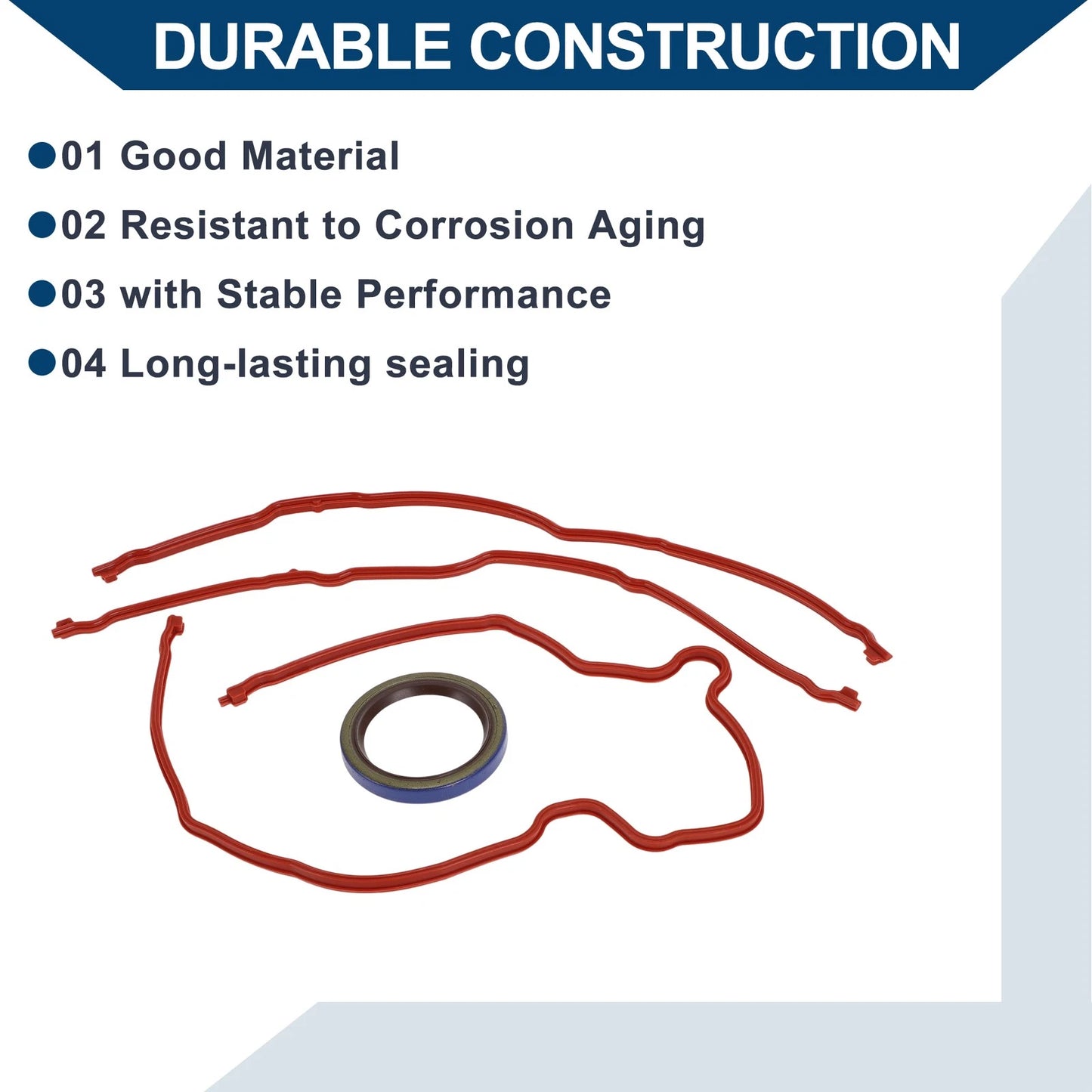 Engine Timing Cover Gasket Set for Ford Explorer (2006-2010)