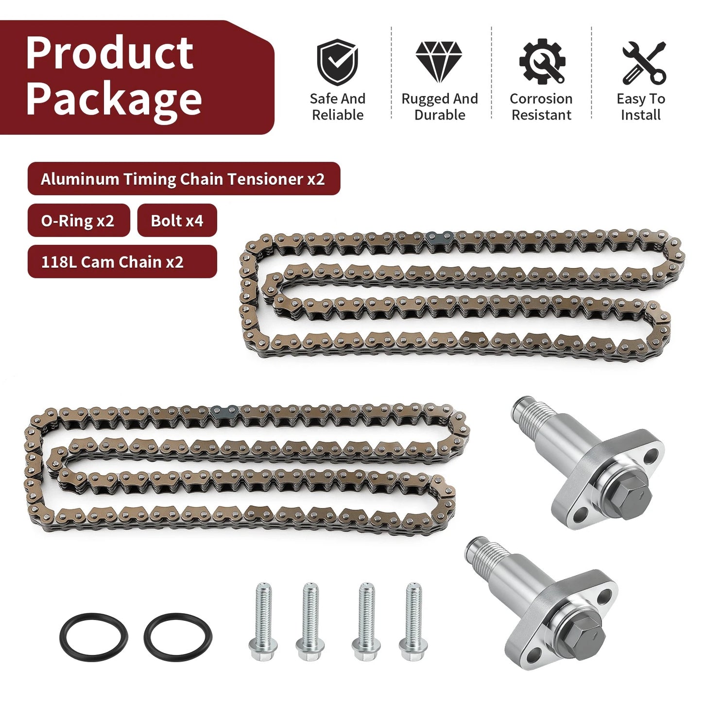 Timing Chain Tensioner Kit for Can-Am Defender Traxter HD5-10 (2014–2020)