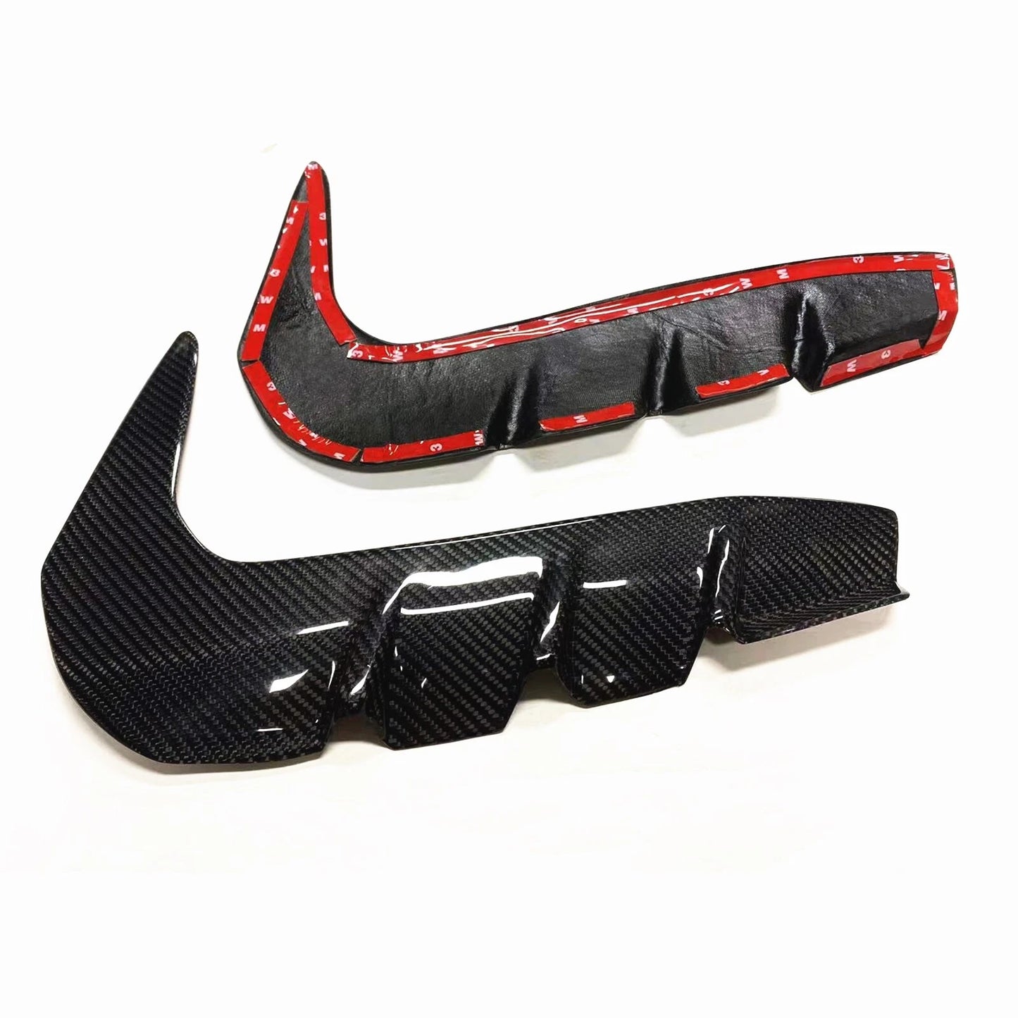 2 x Carbon Fiber Side Fender Vent Trims for Subaru BRZ, Toyota GR 86 (22-25)