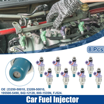 8 Pcs Fuel Injector Nozzle for Lexus LS400 (1990-1993)