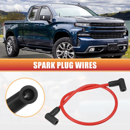9 Pcs Spark Plug Wire Ignition Coil Cable for Chevrolet SBC BBC Engines