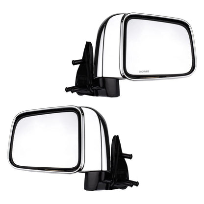 Side Mirror CH Manual Pair Fits Nissan Navara Frontier D22 Pickup 2001-06 D06