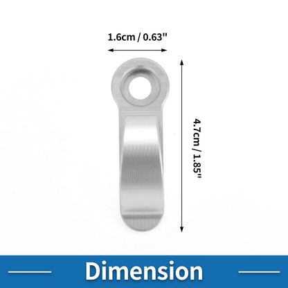 Handlebar Hook / CNC / Hanging Hook Aluminum Alloy Silver Tone for Motorcycle