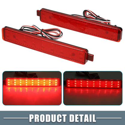 Rear Bumper Reflector LED Brake Tail Light for GMC Acadia (2007 - 2012)