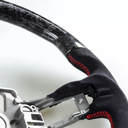 Steering Wheel Red Stitching for Ford Mustang (2015-2017)