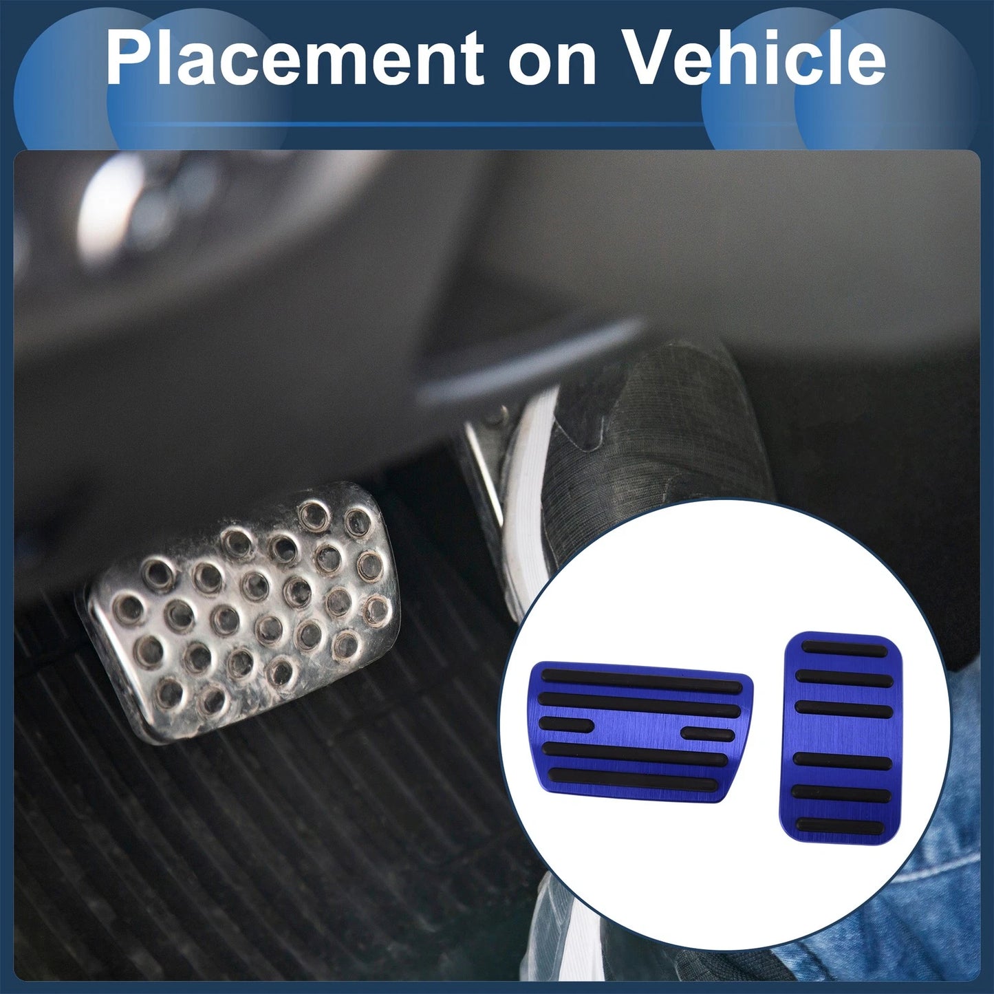 Manual Foot Accelerator Pedal Covers for Honda Step Wagon (2005-2019)