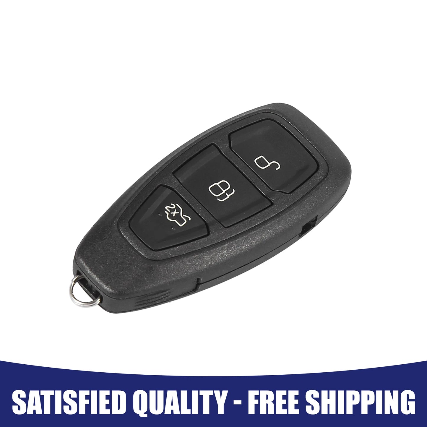 Keyless Entry Remote Car Key Fob 433MHz for Ford Focus (2000-2018)
