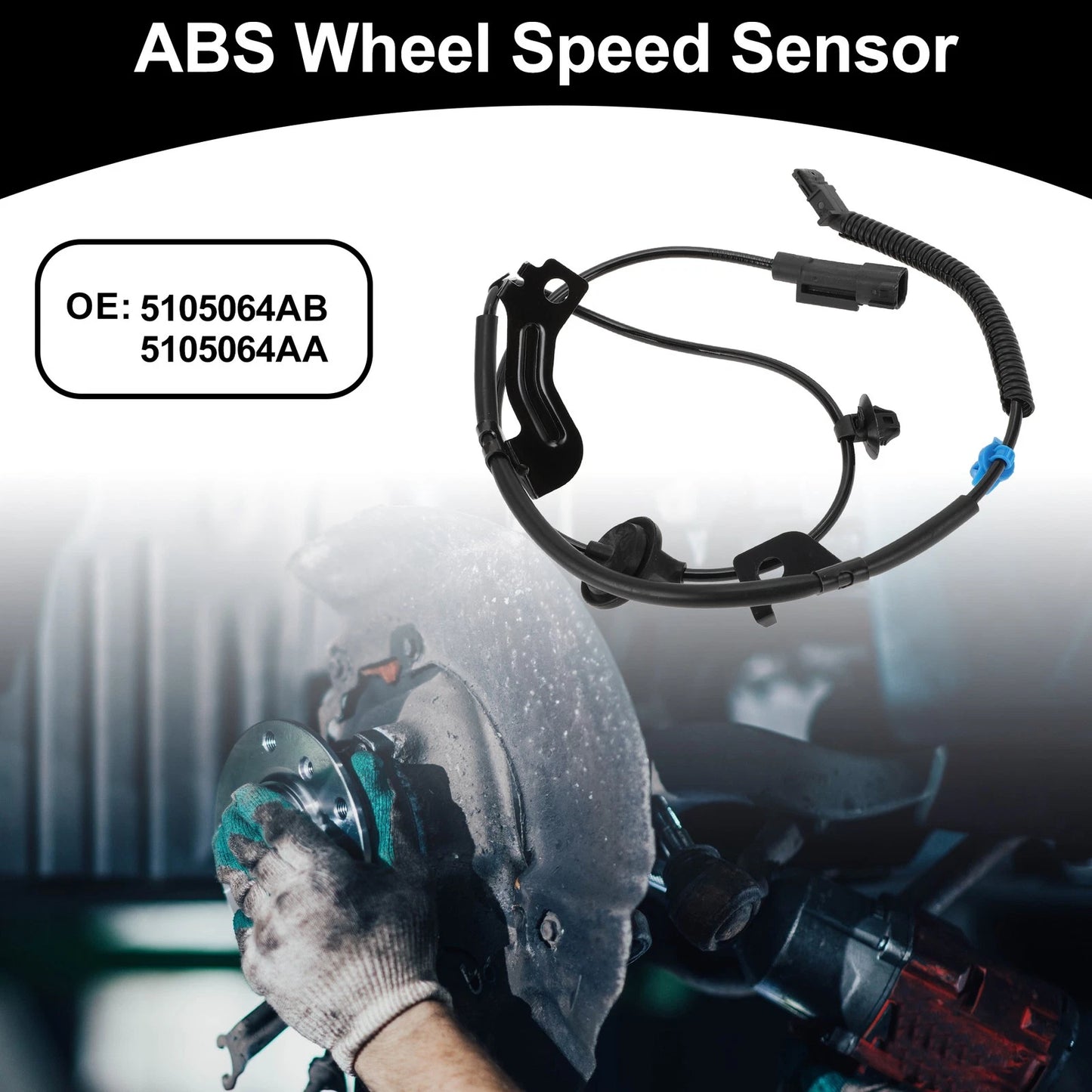 ABS Wheel Speed Sensor Kit for Dodge Caliber (2007-2008)