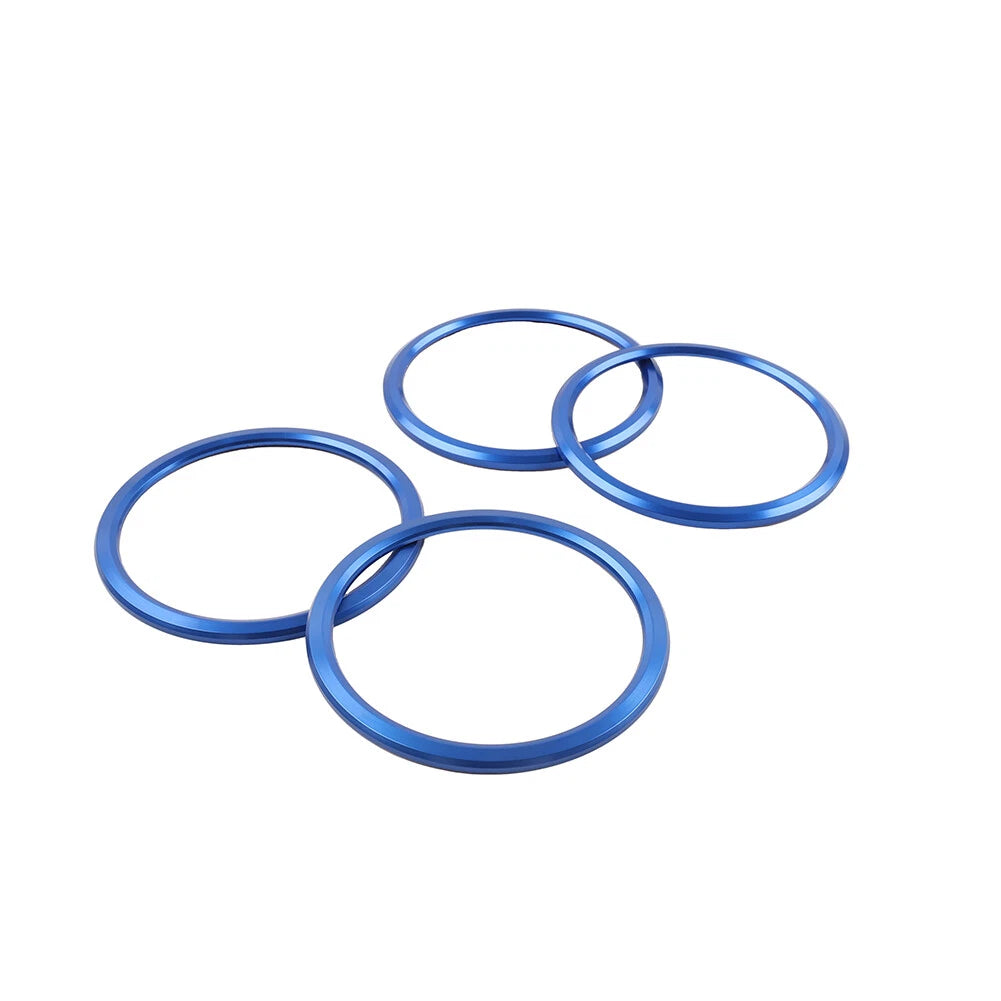 Blue Air Condition Vent Outlet Ring Cover Trim for Chevrolet Camaro (2017-2022)