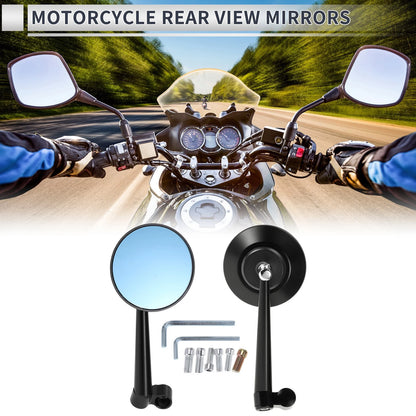 M8/M10 / 1 Set / Handlebar Rear View Mirrors for Motorcycle