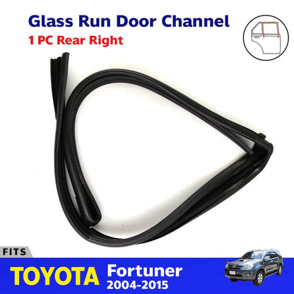 Glass Run Door Channel Seal Rear Right Fits Toyota Fortuner KUN51 SUV 2004-15