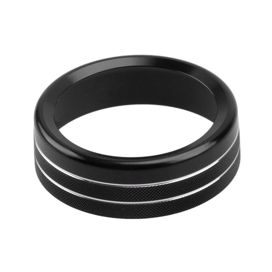 4 x Black Air Conditioning Heater Button Cover Rings for Toyota Tacoma (2005-2023)