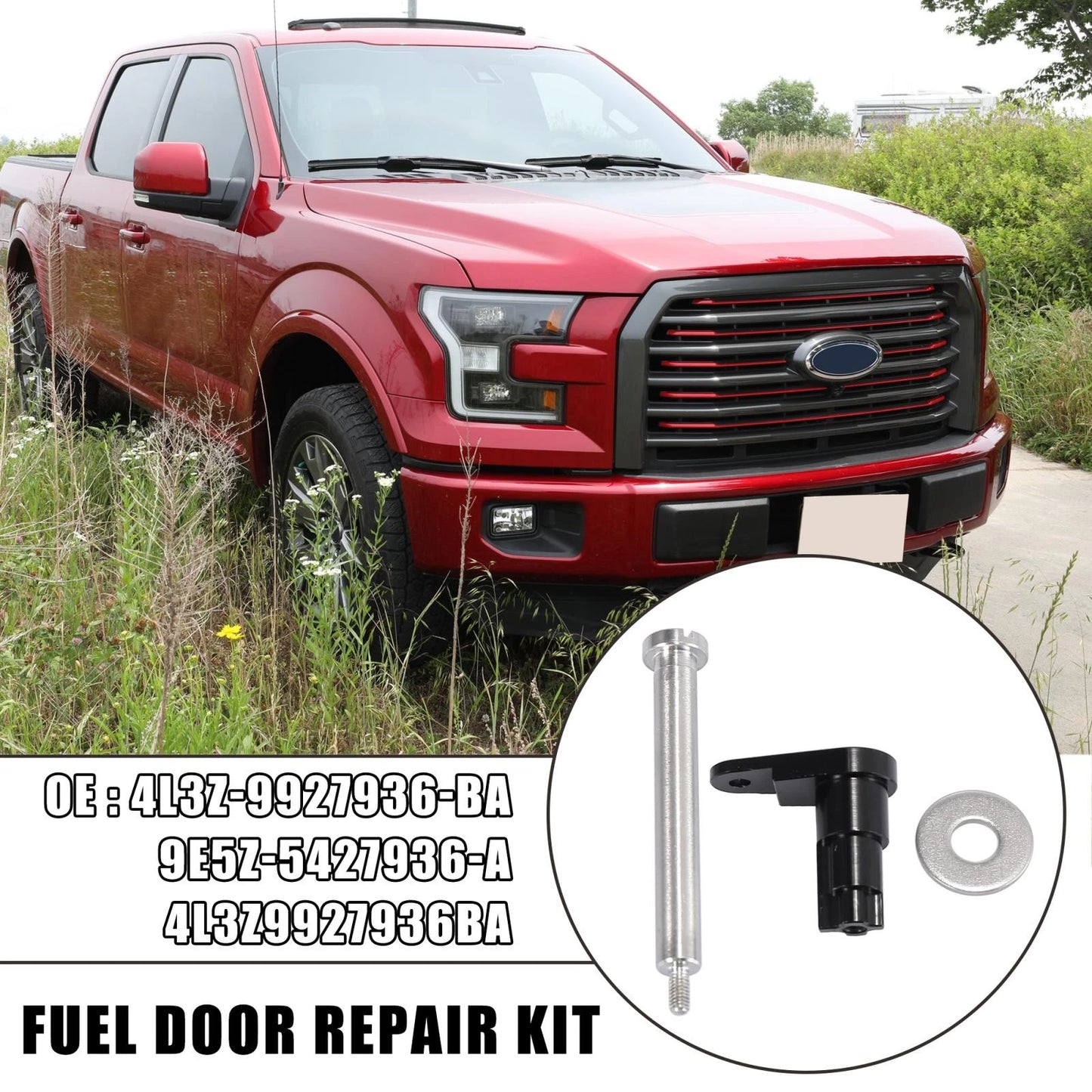 Fuel Door Repair Kit for Ford F-150 (2009-2014) - Fix Loose Gas Cap