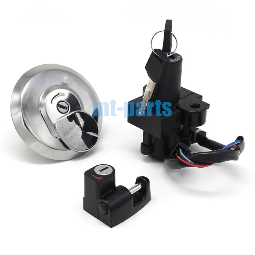 Ignition Switch Fuel Gas Cap Seat Lock Key for Honda CLR125 City Fly (1998)