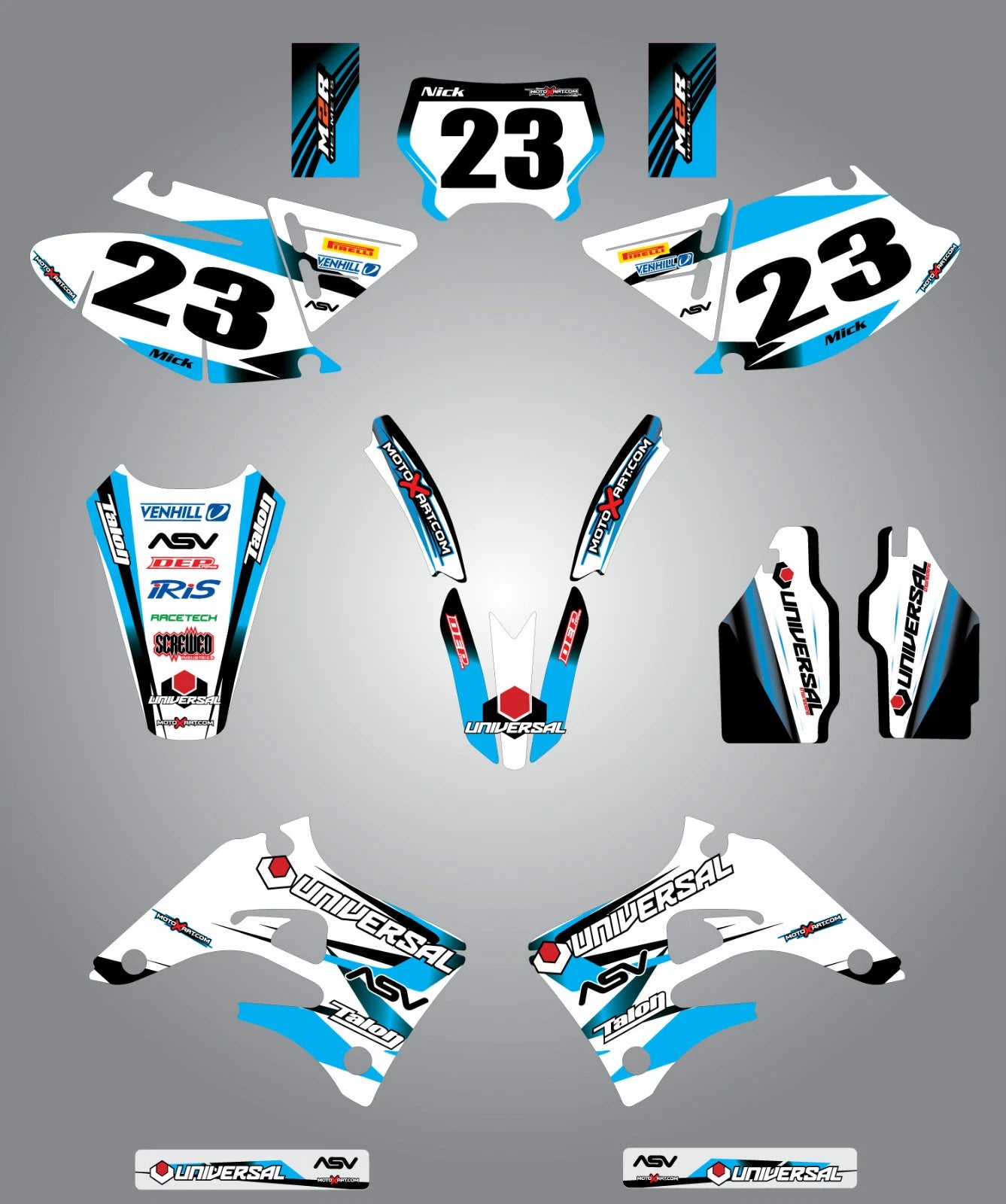 Custom Graphic Kit for STORM TM 4 Stroke (2004-2007)