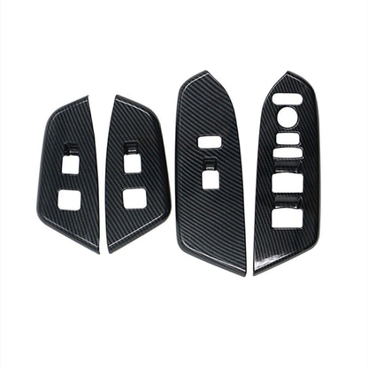 4pcs Window Control Switch Panel Covers for Honda CR-V (2017-2022)