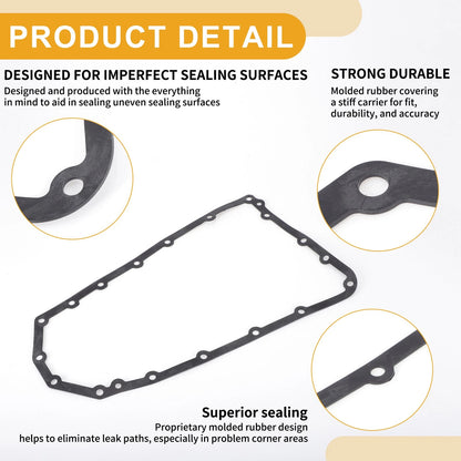 Oil Pan Gasket & Transmission Filter for Jeep Compass (2007 - 2017)