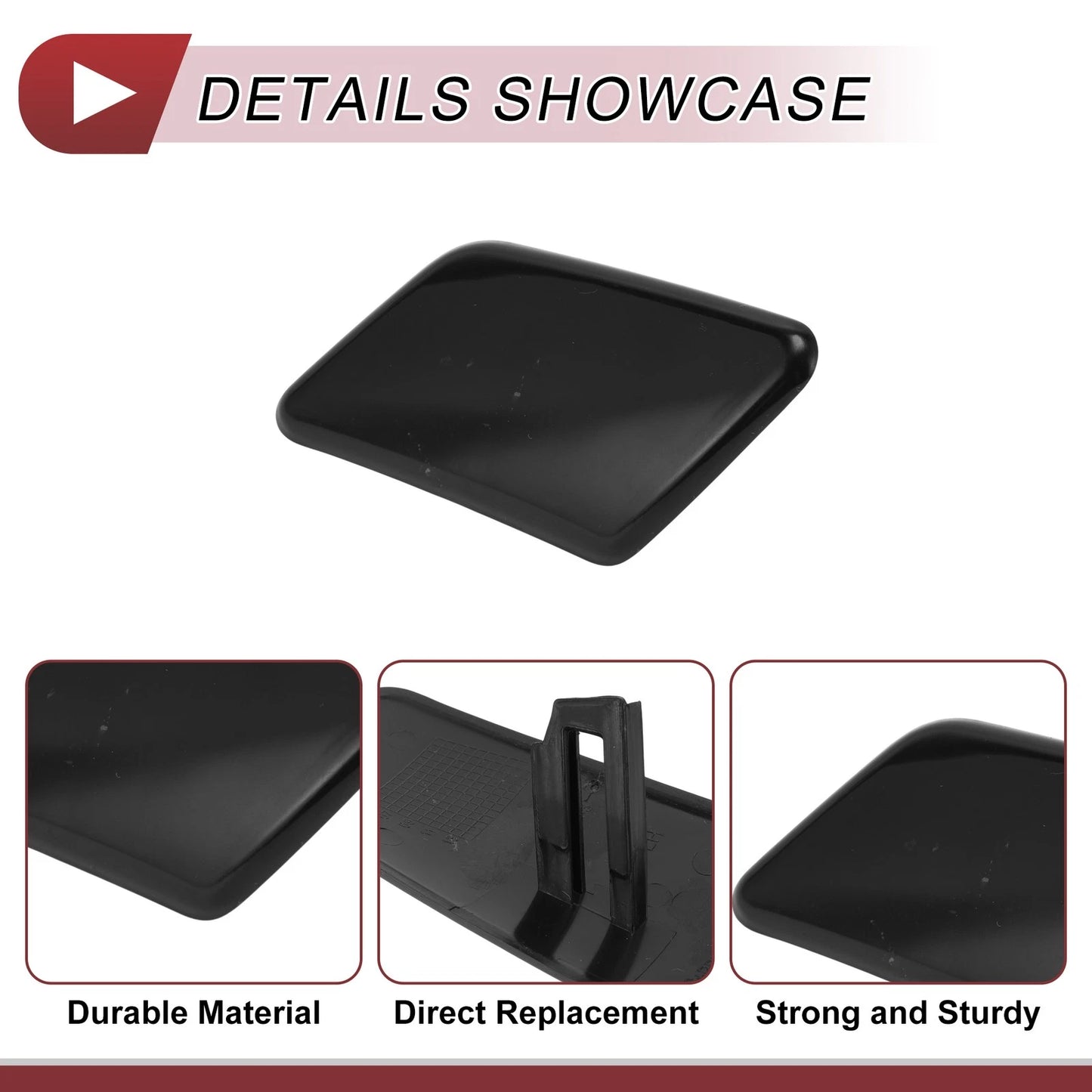 Front Left Bumper Trim Nozzle Cover for Volvo C30 (2008-2010)