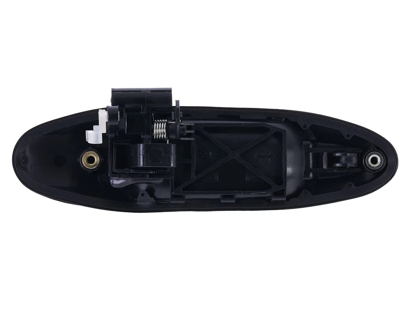 2 x Rear Outer Door Handles Black for Toyota Land Cruiser 100 (1998-2007)