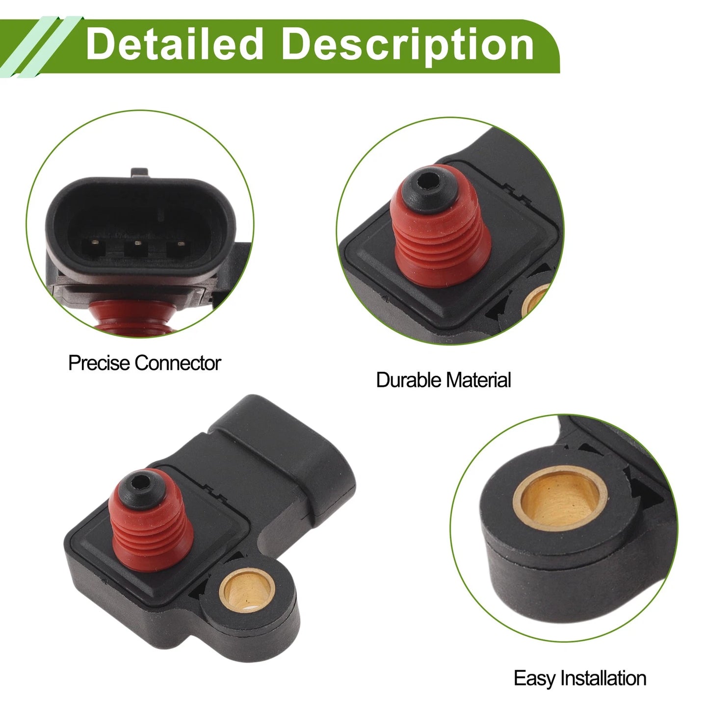 Manifold Absolute Pressure MAP Sensor for CHEVROLET Aveo 5 (2007-2008)
