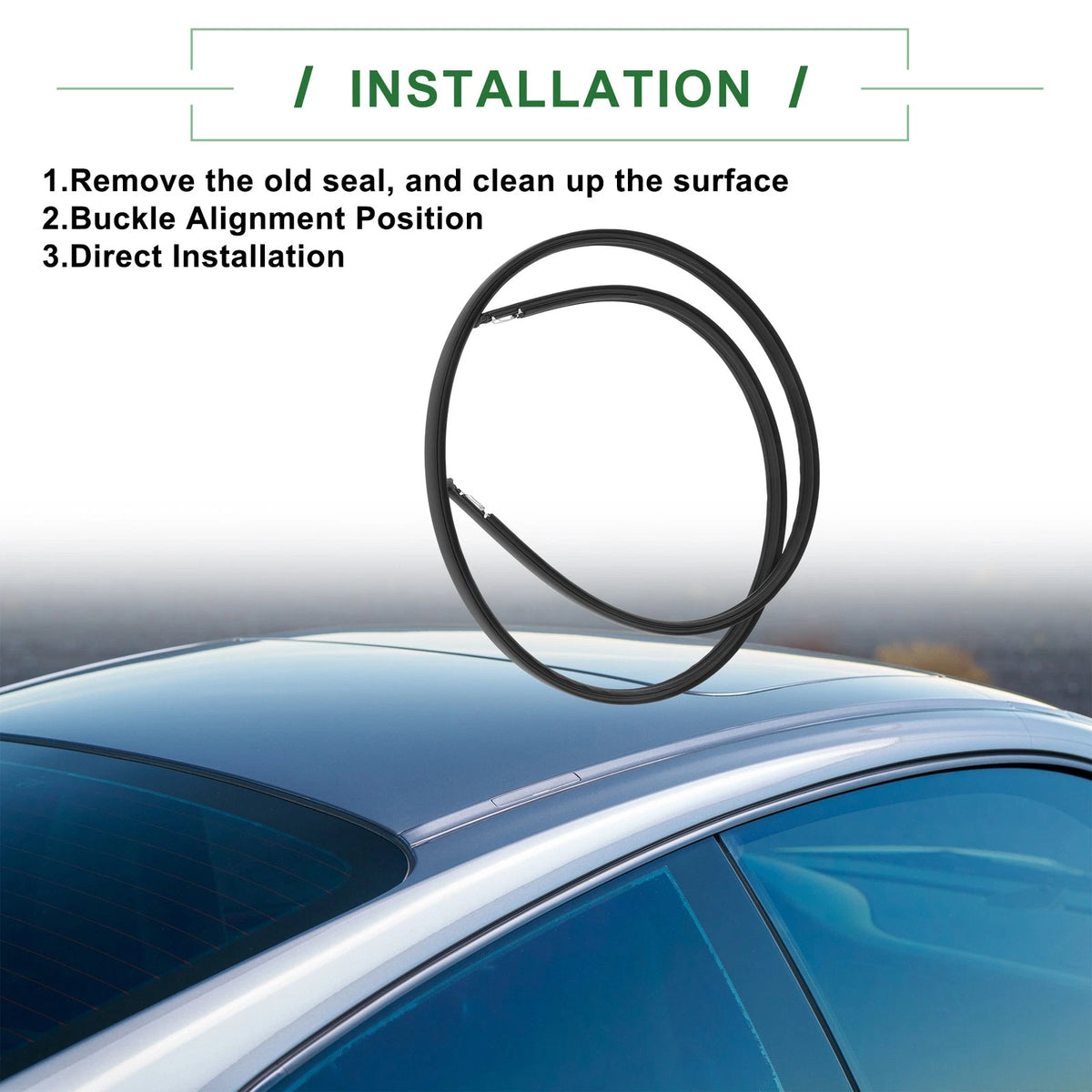 Right Side Roof Sealing Strip for Honda Fit Jazz (2009-2014)