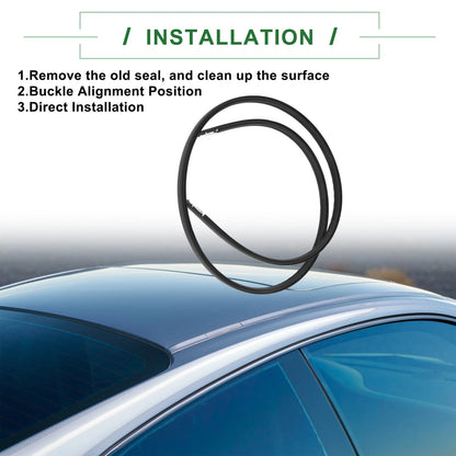 Right Side Roof Sealing Strip for Honda Fit Jazz (2009-2014)