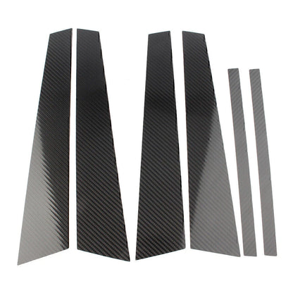 Carbon Fiber B Pillar Trim Covers for BMW 5 Series (2011-2017)