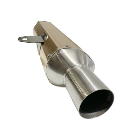 Stainless Steel Exhaust Pipe & Alloy Muffler for 200-300cc PIT Trail Dirt Bike