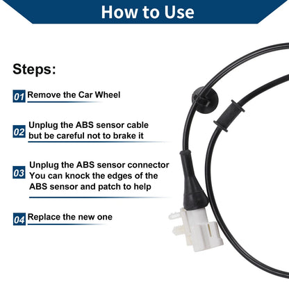 ABS Wheel Speed Sensor for Ford Taurus (2000-2007)