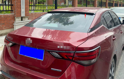 Rear Roof Glossy Black Spoiler Wing for Nissan Sentra 2020-2024