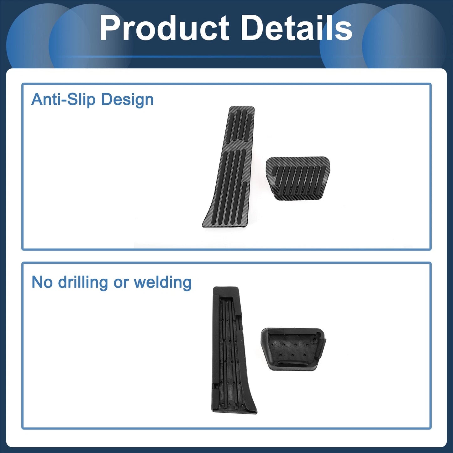 Automatic Foot Accelerator Pedal Covers for BMW 3 Series
