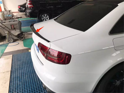 Rear Glossy Black Spoiler Lid for Audi A4 Sedan (2009-2016)