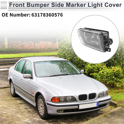 1 Pc Right Front Bumper Side Marker Light Cover for BMW E39 Z3 (1995-2003)