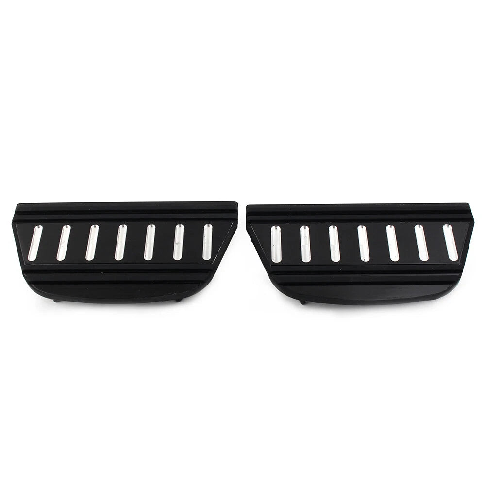 Black Rear Floorboard Foot Peg Insert for Harley Softail Electra Glide