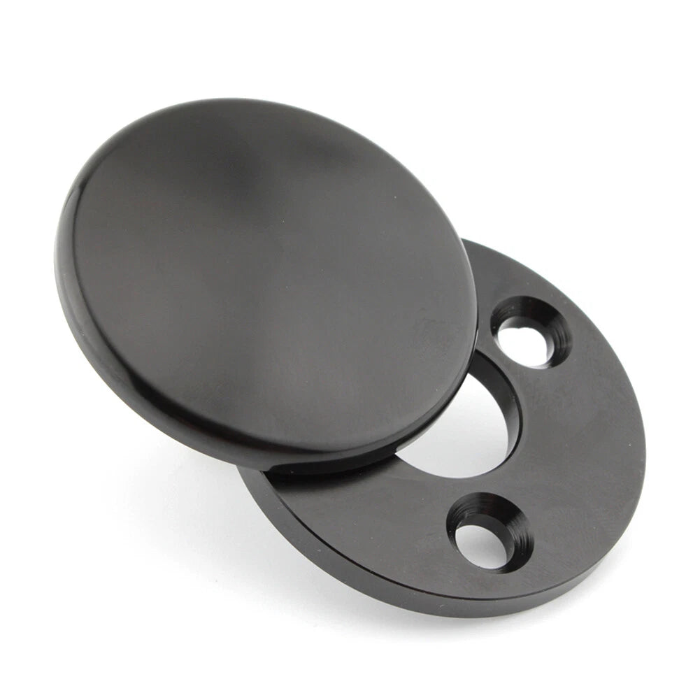 Black Motorcycle Fork Lock Cover for Harley Road King (1994-2023)