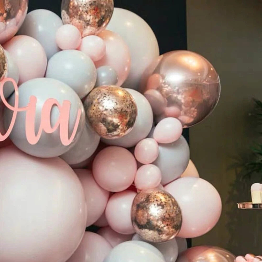 169Pcs Balloon Arch Garland Kit for Birthday Wedding Baby Shower Party Decor