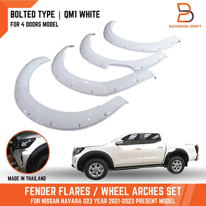 6" Bolted Fender Flare Arch for Nissan Navara NP300 D23 (2021-2023)