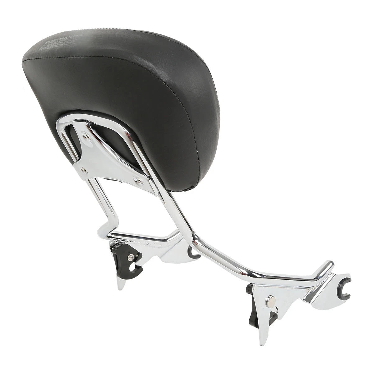 Chrome Sissy Bar Rack Backrest Docking Kit for Harley Touring (2009-2013)