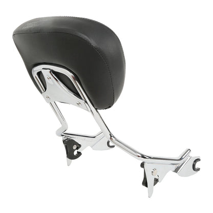 Chrome Sissy Bar Rack Backrest Docking Kit for Harley Touring (2009-2013)