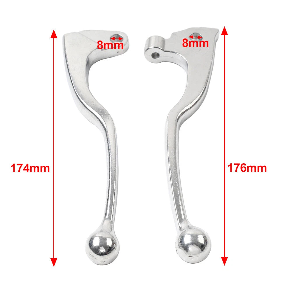 Brake & Clutch Levers for Yamaha YZ80, YZ125, YZ250, XT225, TT350, TW200 (1980-2023)