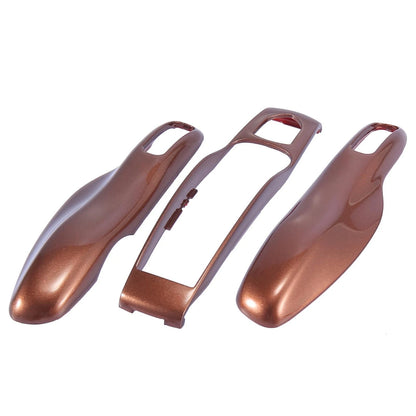 Car Remote Key Cover Key Fob Case Shell Brown for Porsche Cayenne Panamera