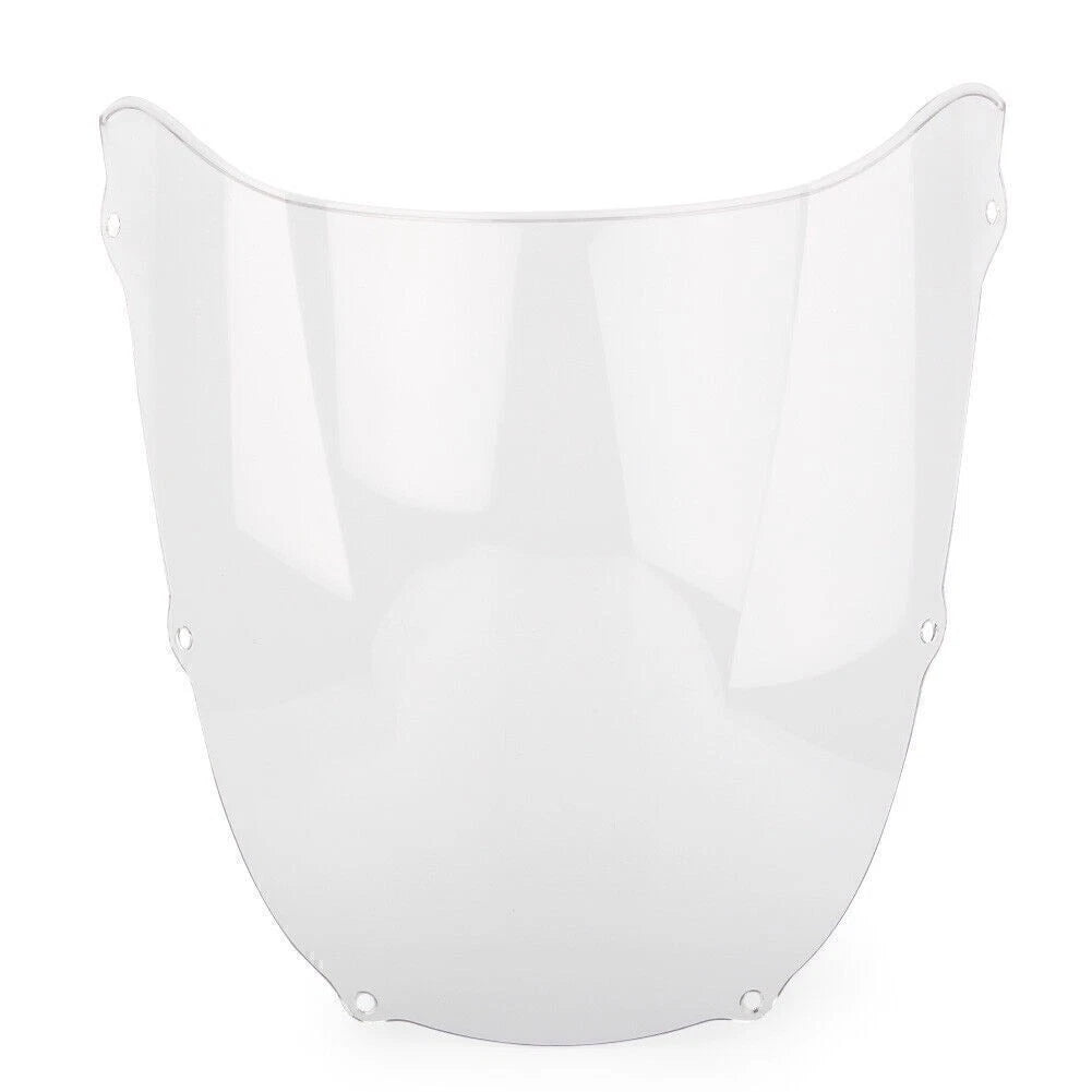 Front Windshield for Kawasaki ZX6R 1998-1999 White Windproof Screen