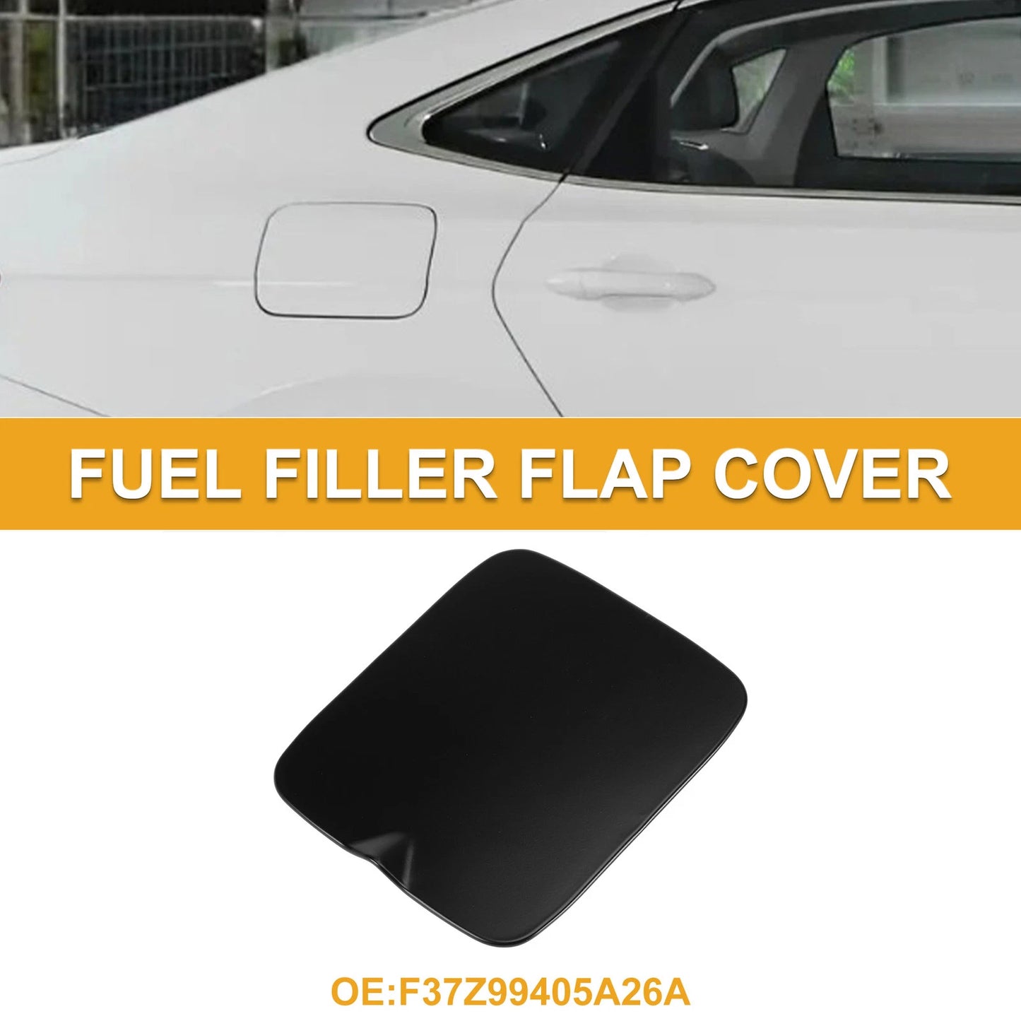 Fuel Tank Door Cap for Ford Ranger 1993-2011 Fuel Filler Flap Cover Black