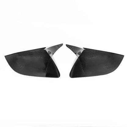 Carbon Fiber Style Mirror Covers for Tesla Model Y (2020-2022)