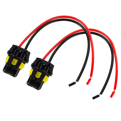 Wire Pigtail Female Headlight Bulb Plug Connector for 9012 HIR2