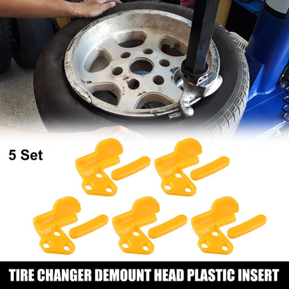5x Demount Head Plastic Insert / 2.01x2.36x0.87 / Motorcycle Tire Changer