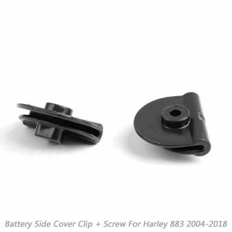 10x Battery Left Side Cover Clips for Harley Sportster XL883/1200 (2004-2018)