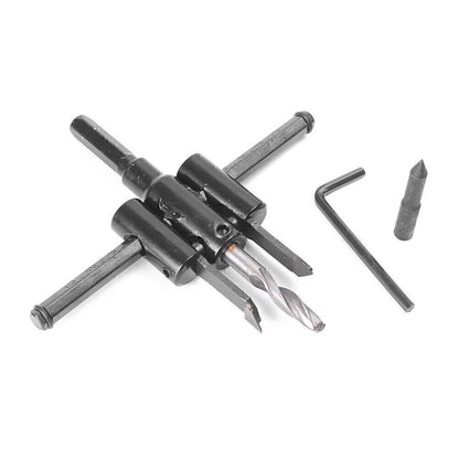 30mm-120mm Adjustable Metal Wood Circle Hole Saw Drill Bit Cutter for DIY